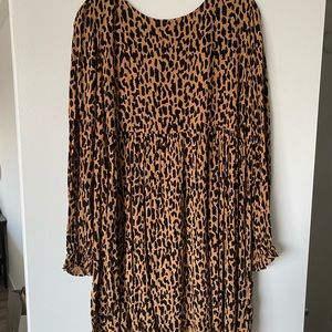 BP abstract cheetah dress